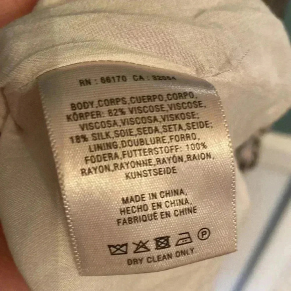 Maeve by Anthropologie dress - size small- part silk - pattern - spaghetti strap - Picture 6 of 10